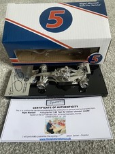 Nigel Mansell Hand Signed F1