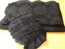 Victorian Mourning lace Shawl