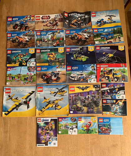 Lego instructuon manuals - lego,