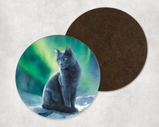 Russian blue cat northern - blue,
