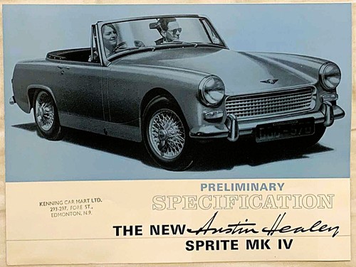 Austin healey sprite - austin,