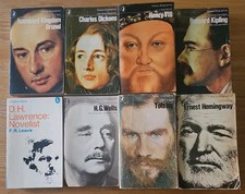 8 Pelican Paperback Books
