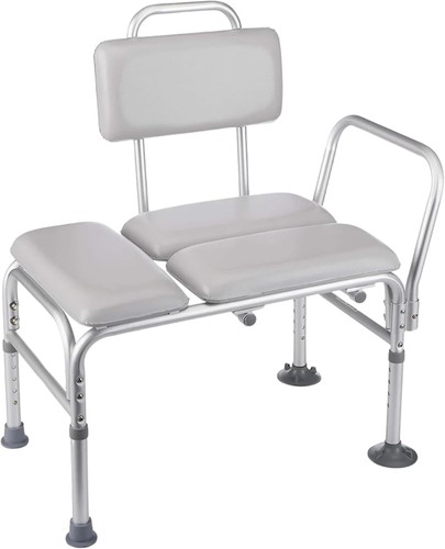 Padded bath transfer bench - padded,