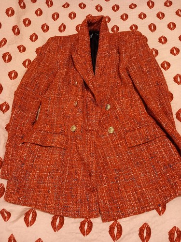 Zara short tweed - zara,