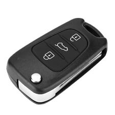 Flip Key Case 3 Button Car Remote Key Fob Shell Cover Fit For I20 I30