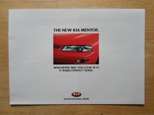 KIA MENTOR orig 1996 UK Mkt