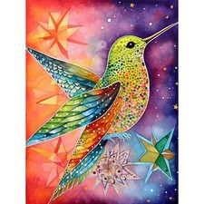 Hummingbird vibrant astral - hummingbird,