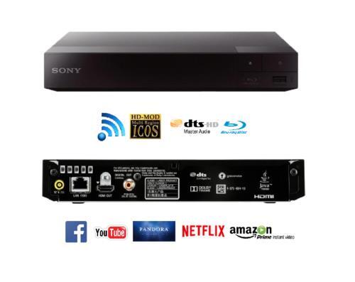 Sony bdp s3700 smart - blu-ray, &