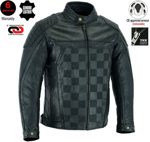 Mens black waxed - mens, checker