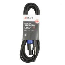 QTX Audio Speakon to Jack 1.5m Speaker Cable Lead DJ Disco Stage