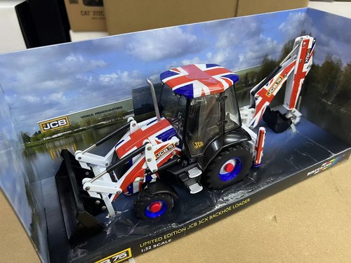 Scale jcb 3cx backhoe - 1/32,