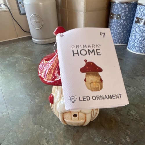 Primark home led mushroom - home,