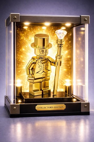 Lego chrome plated - lego,
