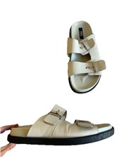 M&S Slider Sandals Ivory