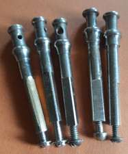 5 early 20th  century vintage banjo or banjo ukulele tuning peg pins (Pi1)