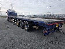 SDC Flat trailer 3 axle 2013