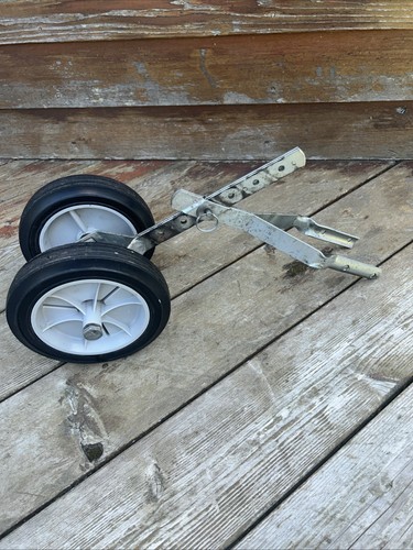 Mantis tiller wheel set - tiller,