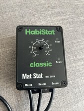 HabiStat HTMB1 Reptile Vivarium Thermostat Heat Mat Stat