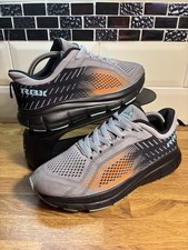 Reebok RBX Athletic Dark Gray & Black Knit Trainers UK size 5 New EU size 38