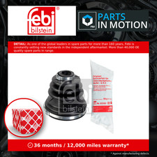CV Joint Boot Front Inner, Left 179770 Febi C.V. Driveshaft Gaiter 1345652 New