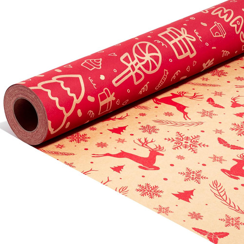 Christmas wrapping paper - christmas, roll