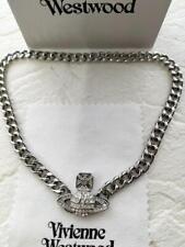 Vivienne Westwood Necklace Graziella Small Chain Orb Choker Silver No Box