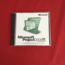 MICROSOFT PROJECT 2000 VINTAGE PC WINDOWS 95 or later