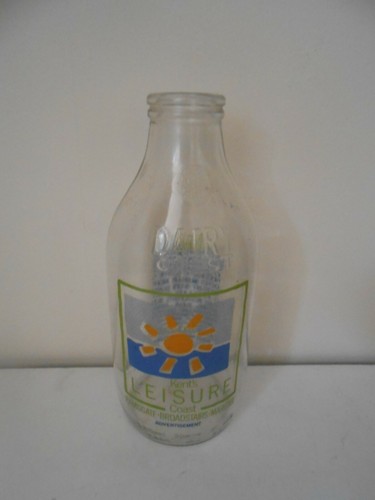 Dairy crest milk bottle - dairy,