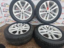 NISSAN Qashqai J10 1.5 Diesel Set of Alloy Wheels & Tyre 215/55/R17 PCD 5X114.3