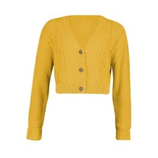 Womens 3 Button Cardigan
