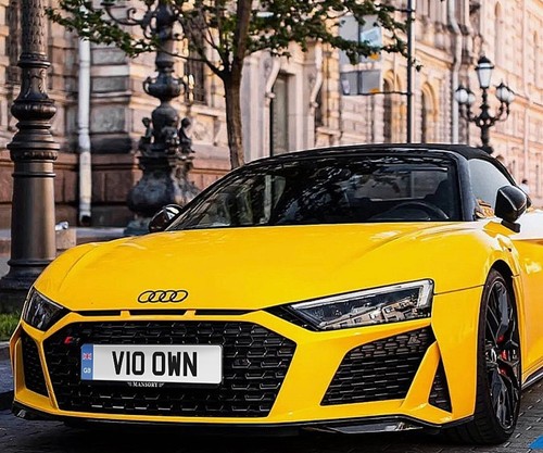 Cherished number plate for