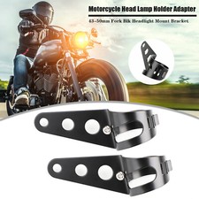 43-50mm Fork Black Headlight