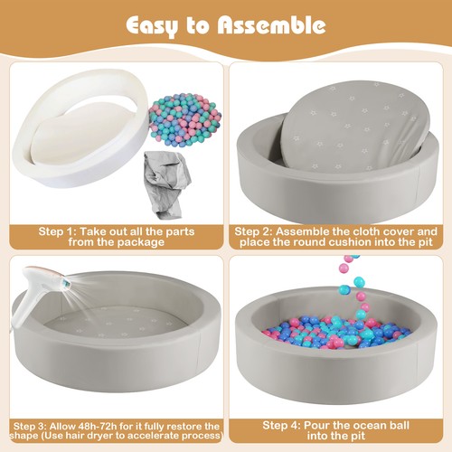 Ball pit play - ball,