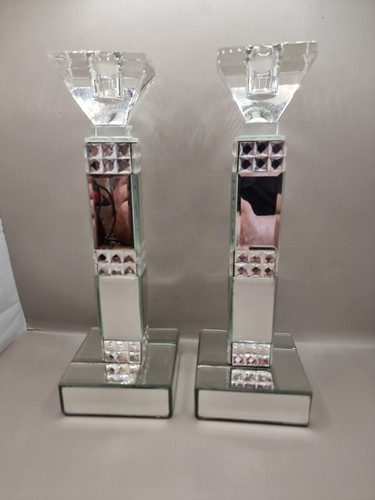Beautiful pair mirrored - of,