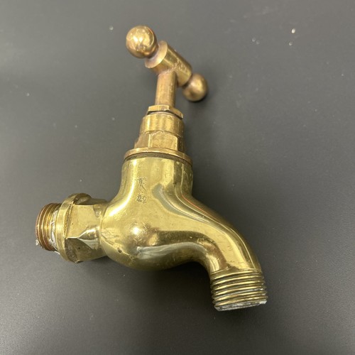 Vintage brass bib garden tap - tap,