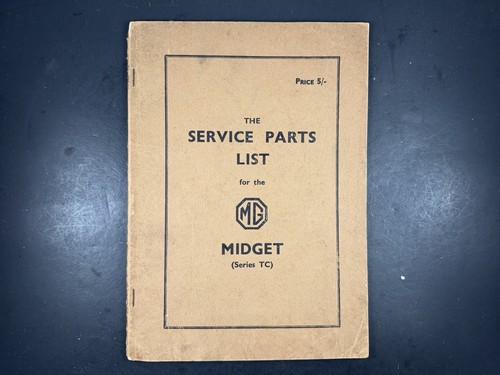 The service parts list - the,