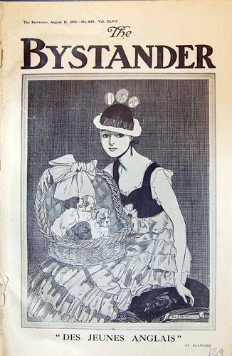 Antique old print 1915 - print,