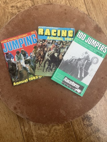 Horse racing annuals 1980s - annuals,