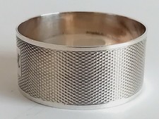 Solid Silver Napkin Ring