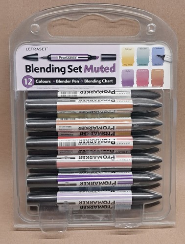 Letraset promarker blending - letraset,