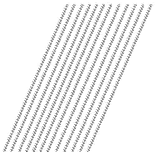 Pcs stainless steel rods - 12,