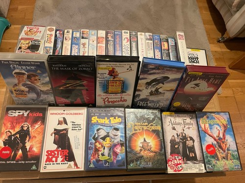 Vhs bundle mixed rental - vhs,