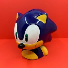 Vintage Sega Sonic The Hedgehog Head Bust Figure Ceramic Money Box Bank