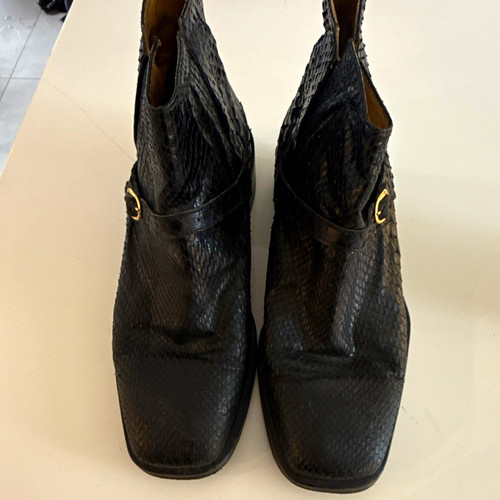 Patrick cox snakeskin black - patrick,