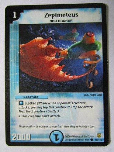 Duel masters zepimeteus - duel,