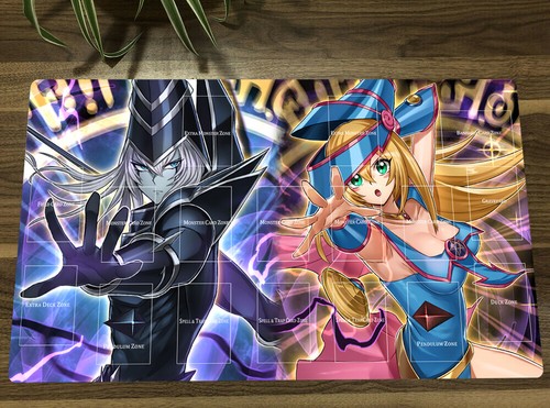 Yugioh playmat dark magician - yugioh,