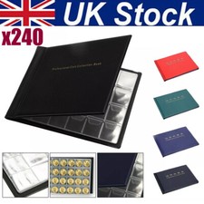 240 COINS BOOK ALBUM FOLDER