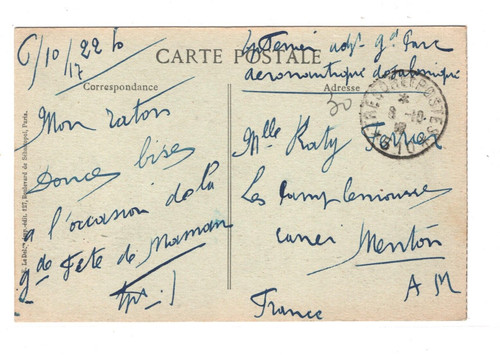 France air force ww1 postcard - ww1,
