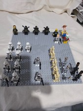 Star Wars Chrome Lego Characters and others and job lot of Lego , FREE POSTAGE