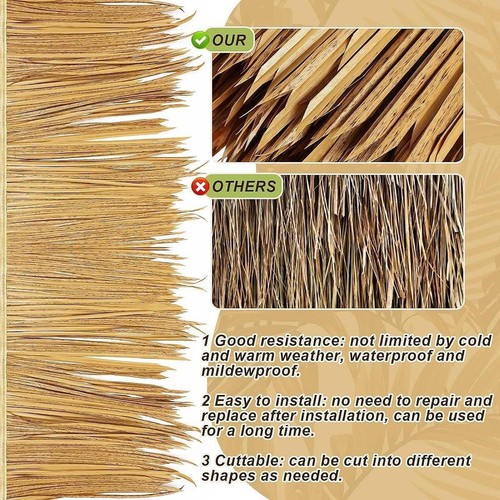 Straw roof thatch simulated - roof,